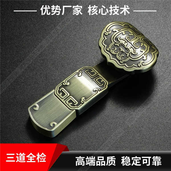 金屬U盤定制 吉祥如意造型金屬U盤 創意金屬U盤定制外形logo